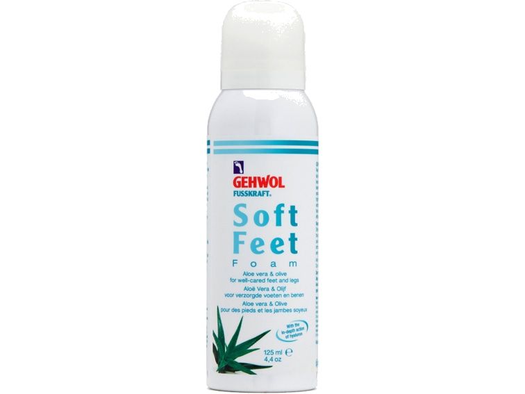 Пенка «Алоэ Вера и масло Оливы» с гиалуроновой кислотой - Gehwol (Геволь) Fusskraft Soft Feet Foam