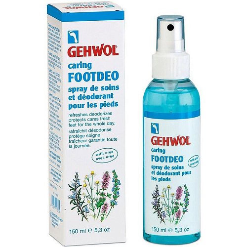 Дезодорант для ног от натирания кожи и мозолей - Gehwol Caring Footdeo (Pflegendes Fussdeo)