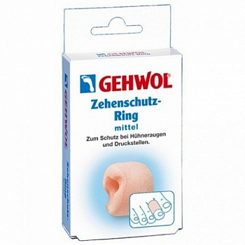 Кольца Для Пальцев Защитные Большие 2 Шт - Gehwol (Геволь) Zehenschutz-Ring