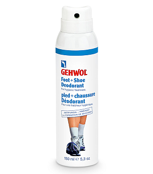 Дезодорант для ног и обуви - Gehwol (Геволь) Foot + Shoe Deodoran (Fuß + Schuh Deo)