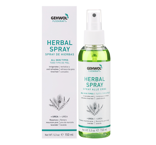 Травяной лосьон ( нормализует потоотделение и смягчает кожу) - Gehwol (Геволь) Fusskraft Herbal Lotion