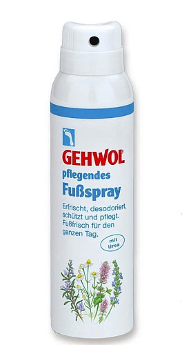 Дезодорант охлаждающий для чувствительной и раздраженной кожи ног - Gehwol Fubspray (Sensitive Foot Spray)