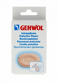 Овальный защитный пластырь 4 шт - Gehwol (Геволь) Schutzpflaster Oval