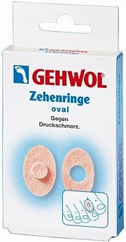 Овальные Кольца Для Пальцев 9 Шт - Gehwol (Геволь)  Zehenringe Oval