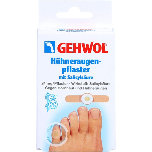 Мозольный Пластырь Экстра 8 Шт - Gehwol (Геволь) Huhneraugen-Pflaster Extra